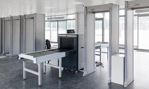 Объекты с досмотровыми установками