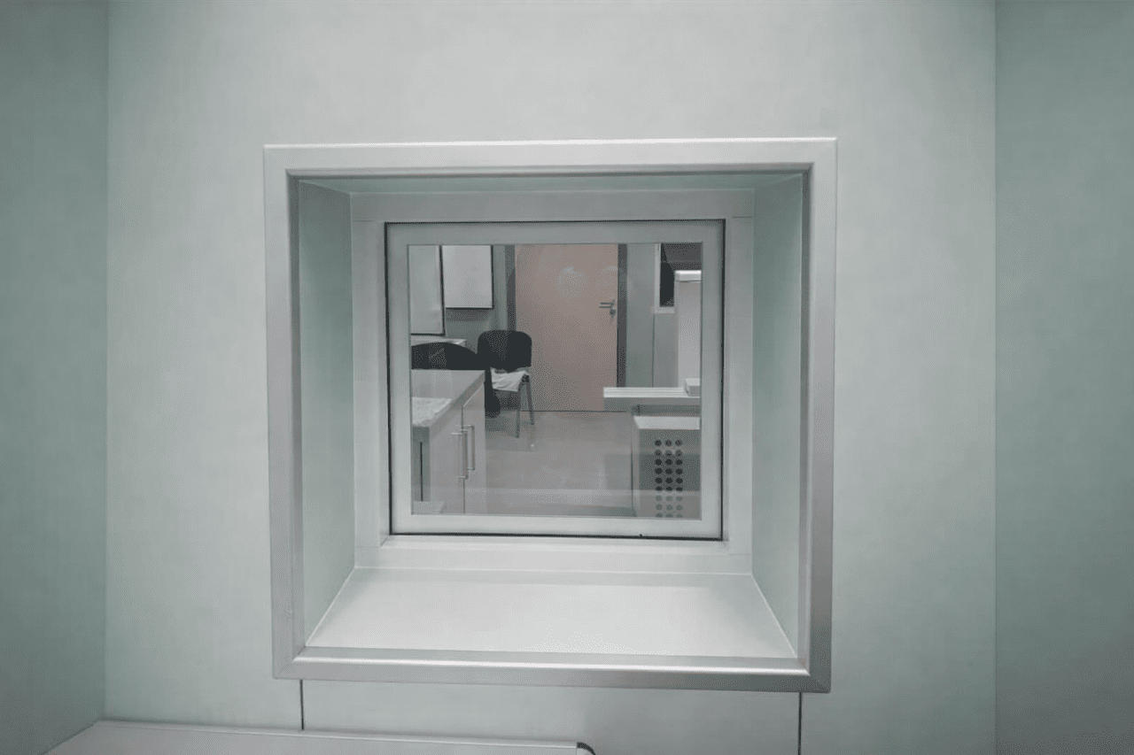 Окна рентгенозащитные