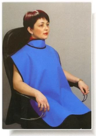 Фартук рентгенозащитный просвинцованный стоматологический (поливинилхлорид) 0,35ммPb